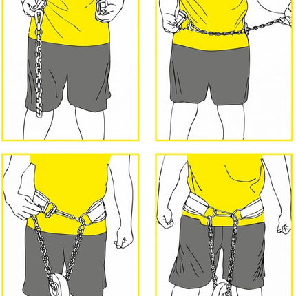 Dip-Gürtel - C.P. Sports - G5 Rot