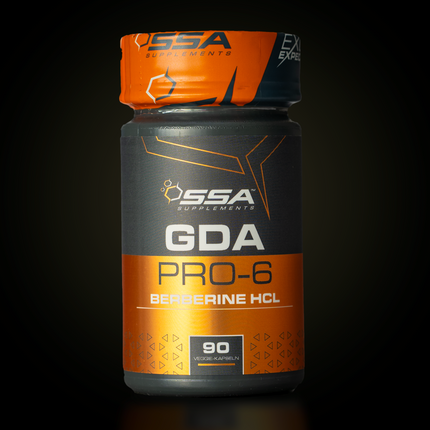 Berberine HCL PRO - SSA Supplements - 90 Veggie Kapseln