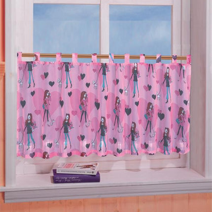 Scheibengardine »GIRL« Trendy 50x155 Pink 61172