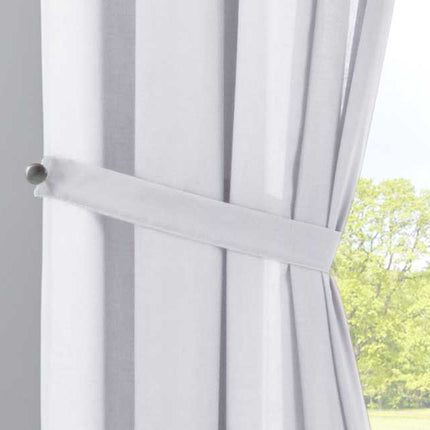 Gardine »Nizza« Baumwoll-Voile Halbvoile Transparent Store mit Gardinenband und Tuneldurchzug 2019031