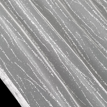 Gardine Store Jacquard Isabella Kräuselband Universalband Weiß Längsstreifen Transparent Raschel-Gewebe Vorhang Wohnzimmer 13145