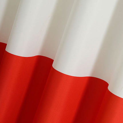 Gardine Vorhang Ösenschal »GLOBAL« Flagge Fußball Fan Flag Banner Landesfarben 20360