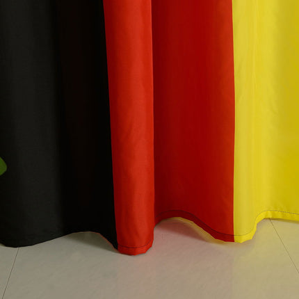 Gardine Vorhang Ösenschal »GLOBAL« Flagge Fußball Fan Flag Banner Landesfarben 20360