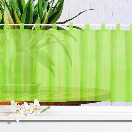 Scheibengardine »UNI« Voile transparent 61070