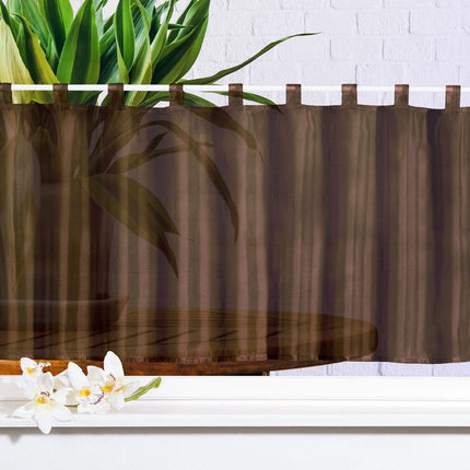 Scheibengardine »UNI« Voile transparent 61070