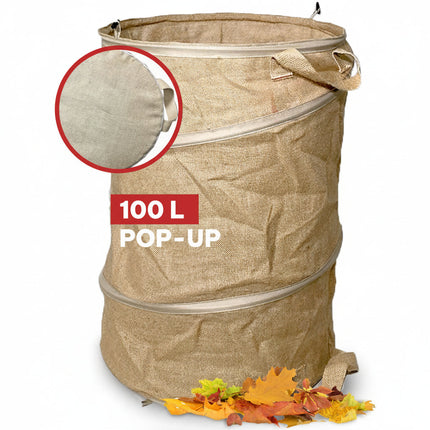Gartensack Pop-Up - Stabilität durch Pop-up Feder