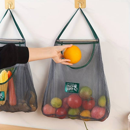Aufbewahrungstasche aus Mesh für Gemüse & Obst Organizer für´s Wohnmobil