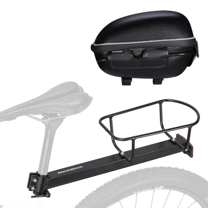 Gepäckträgertasche Wasserfest Schnellspanner Design mit Halterung