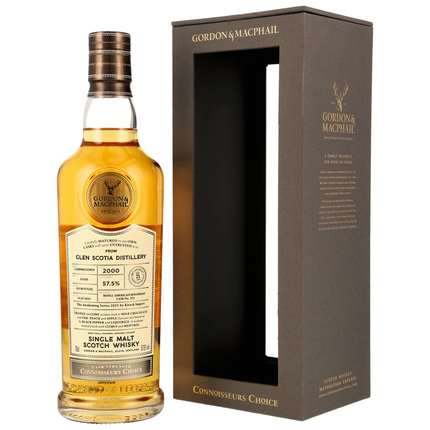Glen Scotia 2000/2025 - Gordon & MacPhail - Awakening Series - Refill Bourbon Barrel #323