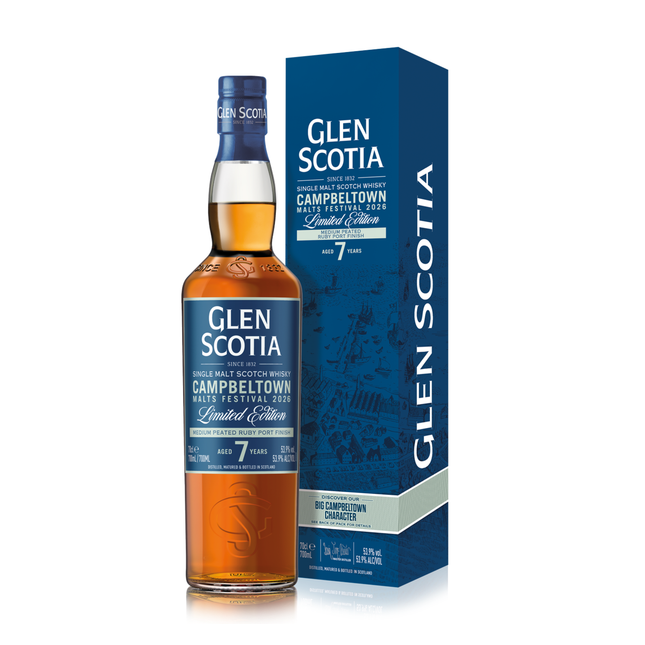 Glen Scotia 7 -  Medium Peated Ruby Port Cask Finish - Festival 2026