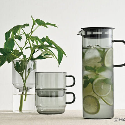 Hario Colors Stack-Becher – 300 ml hitze-fester Glas-Becher