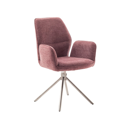 GREYTON 4-Fuß Stuhl mit Armlehnen - 2er Set