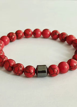 Edelstein-Armband – Natursteinarmbänder für Damen & Herren - B12 Linkreich