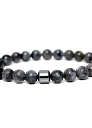Edelstein-Armband – Natursteinarmbänder für Damen & Herren - B02 Linkreich