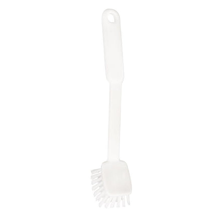 SPÜLBÜRSTE ECKIG,NYLON 6.6 WEIß,ø 0,40MM MITTEL,240X40X22