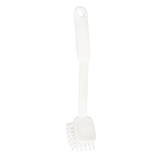 SPÜLBÜRSTE ECKIG,NYLON 6.6 WEIß,ø 0,40MM MITTEL,240X40X22