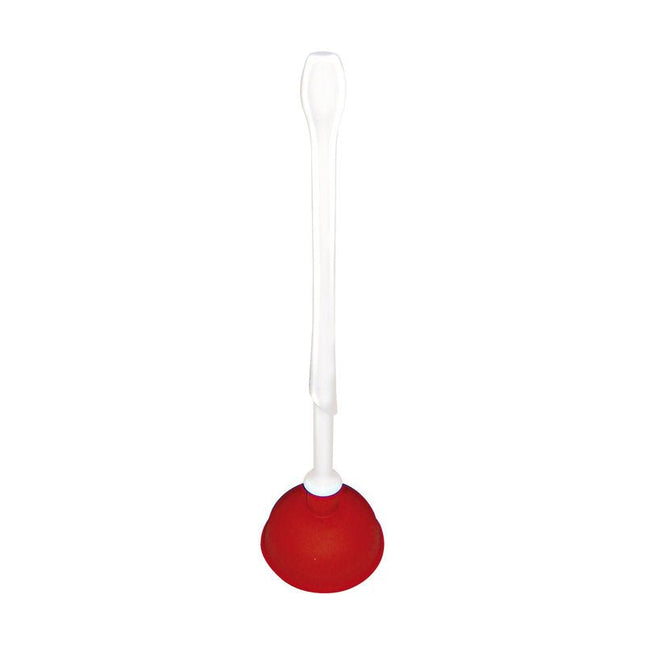 AUSGUSS-SAUGER M.WEIßEM KUNST- STOFFSTIEL,GUMMI,ø 135X515MM