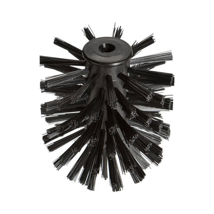 WC-ERSATZBÜRSTENKOPF, SCHWARZ PBT SCHWARZ ø 0,40, ø 78 MM