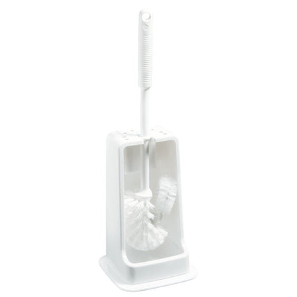 WC-GARNITUR 4-ECKIG,BÜRSTE6140 WEIß,145X145X415MM
