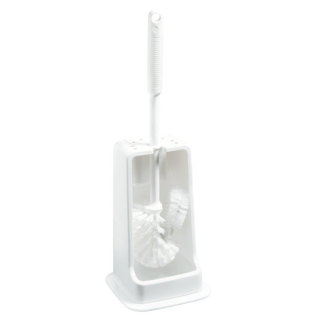 WC-GARNITUR 4-ECKIG,BÜRSTE6140 WEIß,145X145X415MM