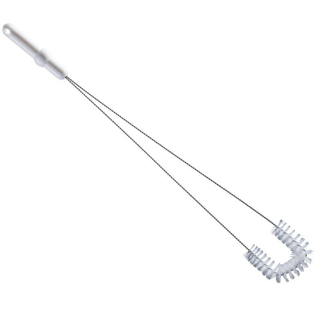 ROHRBÜRSTE,U-FORM,PBT TRANSP., ø 0,35MM MITTEL,570Xø30X90MM