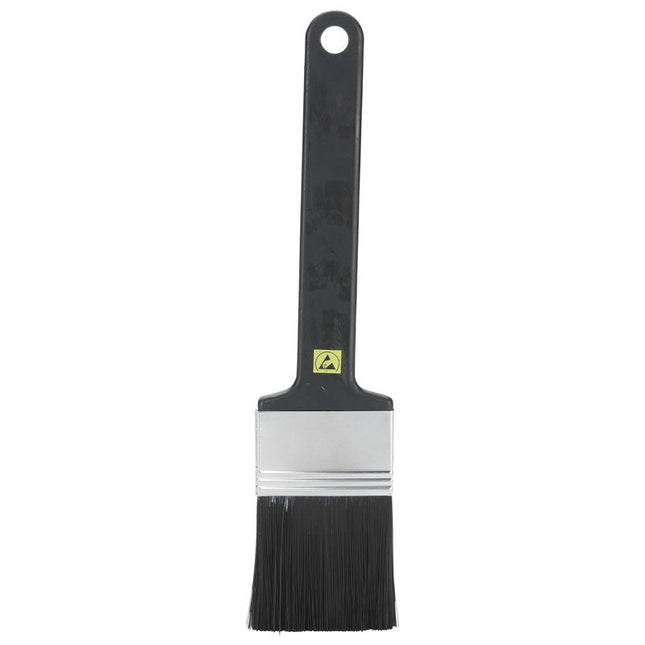 ESD FLACHPINSEL,NYL.6.0SCHWARZ ø0,30MM WEICH,225X50X45MM