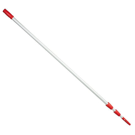 TELESKOPSTIEL,ALUROHR ELOXIERT 3-TEILIG, AUSZIEHBAR A. 4500MM