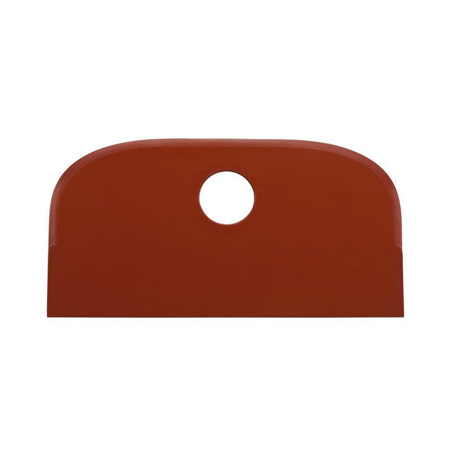 METAL DETECT SCHABER GROß,PP, FLEXIBEL, OXIDROT, 230X118MM