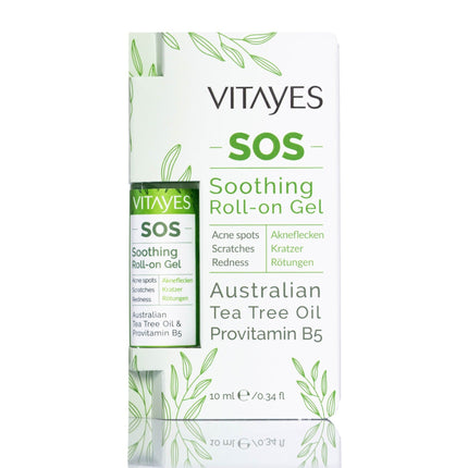 SOS Teebaumöl Serum Akut-Hilfe bei Pickeln, Rötungen & Hautreizungen 10 ml