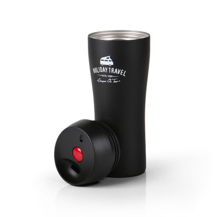 Camping Thermo Kaffeebecher Holiday Travel 400 ml