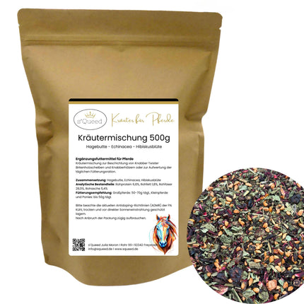 Kräutermischung 500g zur DIY Beschichtung von Knabber Twister Scheiben und Birkenhölzern