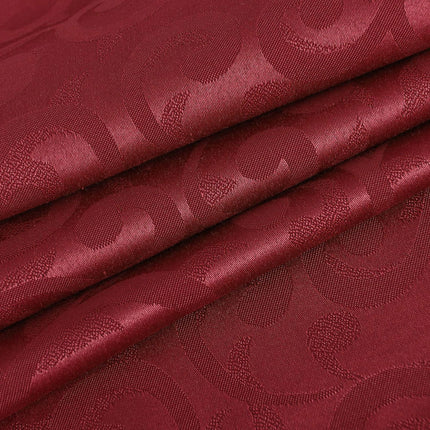 Halley Damast Gardinen Set, 5 Teile, eingenähtes Kräuselband bewährte Jacquard Qualität, blickdicht 20108