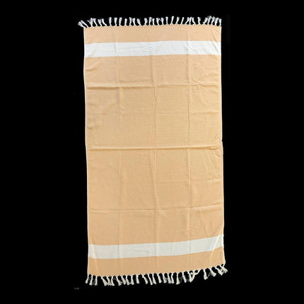 Hamamtuch Charlotte gelb - handgewebt