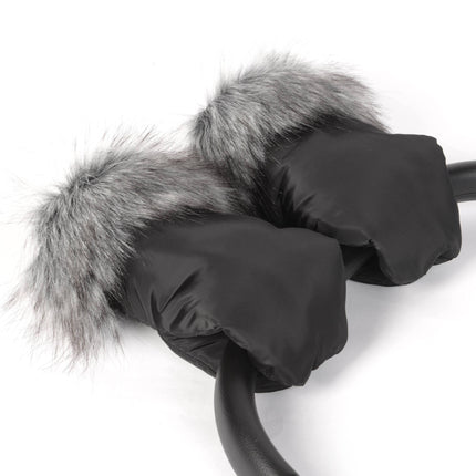 Handschuhe mit Fell für Kinderwagen – Handwärmer