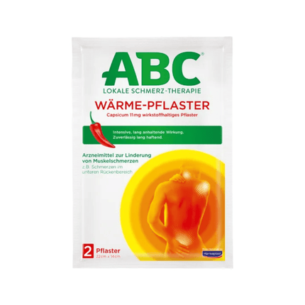 Hansaplast ABC® Wärme-Pflaster Capsicum | Packung (2 Stück)