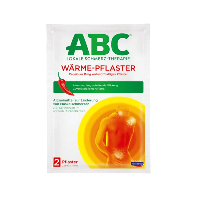Hansaplast ABC® Wärme-Pflaster Capsicum | Packung (2 Stück)