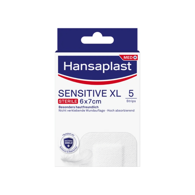 Hansaplast Sensitive XL, steril, besonders hautfreundlich