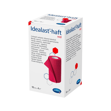 Hartmann Idealast®-haft Color, dauerelastische Idealbinde in rot