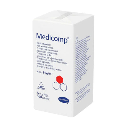Hartmann Medicomp® unsterile Vlieskompressen - 100 Stück