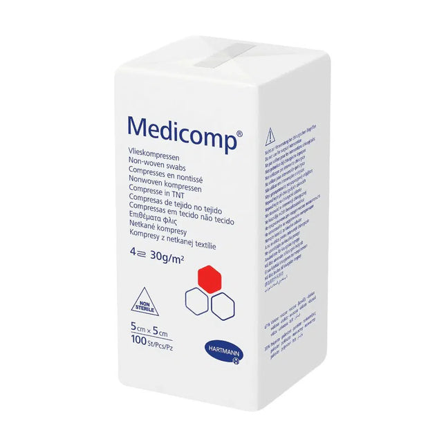 Hartmann Medicomp® unsterile Vlieskompressen - 100 Stück