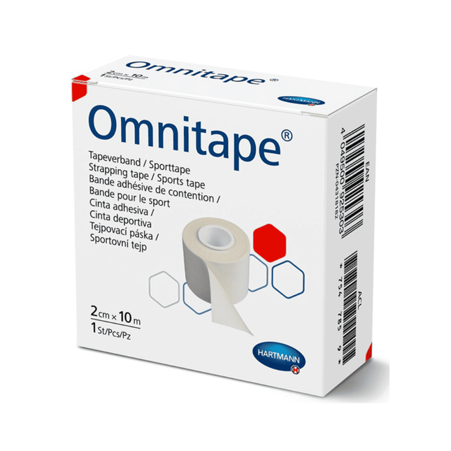 Hartmann Omnitape®, stark klebendes Pflasterband - 2 cm x 10 m | Packung (1 Stück)