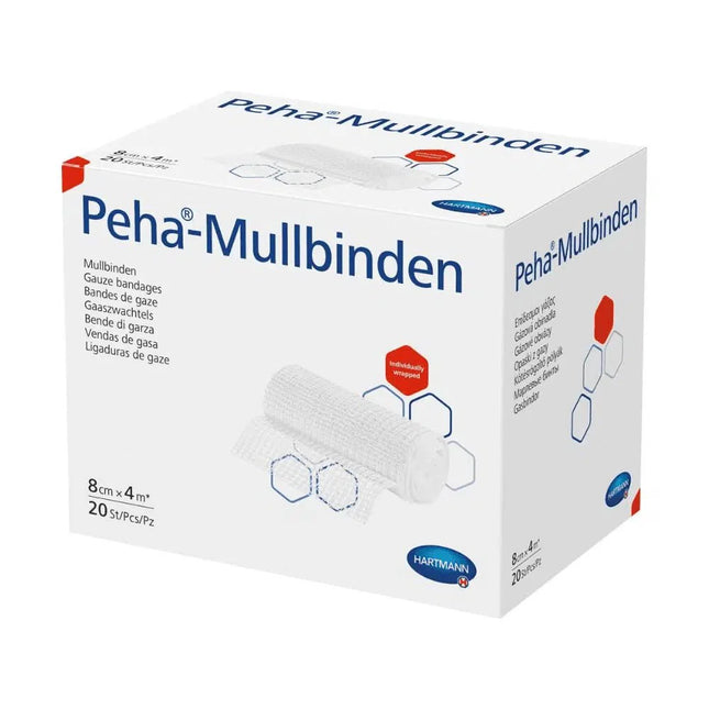 Hartmann Peha®-Mullbinden, lose im Karton - 20 Stück
