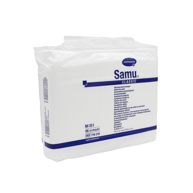 Hartmann Samu® Classic Midi Wöchnerinnen Vorlage | Packung (56 Stück)