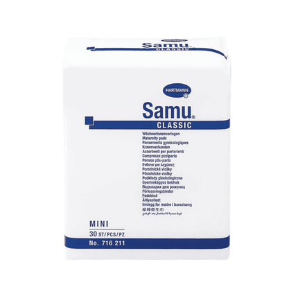 Hartmann Samu® Classic Mini Wöchnerinnen Vorlage | Packung (20 Stück)