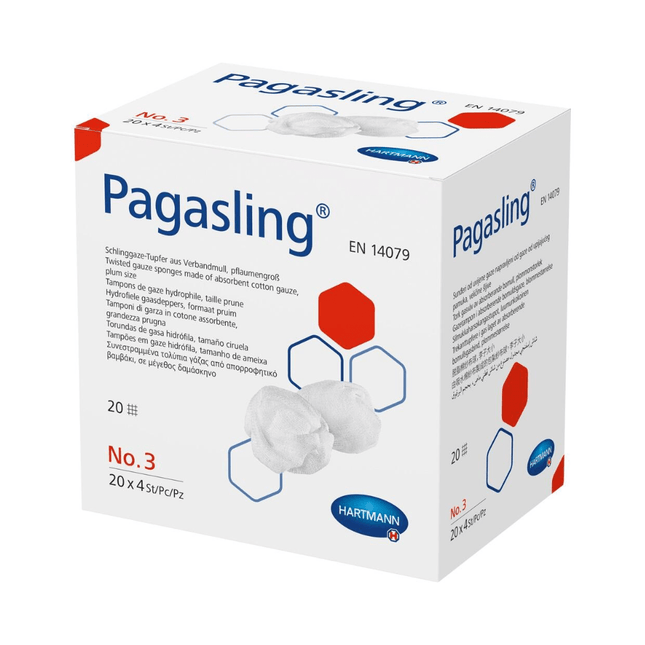 Hartmann Pagasling® Schlinggazetupfer, Gr. 3 - steril und unsteril