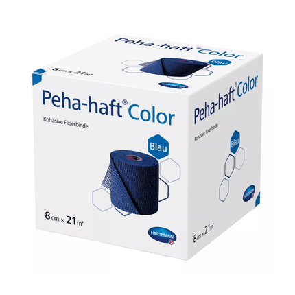 Hartmann Peha-haft Color elastische Fixierbinde, blau
