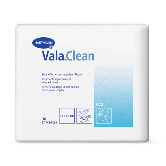 Hartmann Vala® Clean eco Einmal-Tücher - 35 x 40 c| Packung (30 Stück)