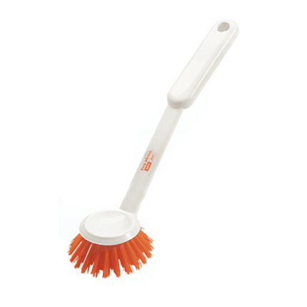 Haug ANTI BAC Spülbürste rund Orange ø 0,50 mm Hart | Packung (1 Stück)