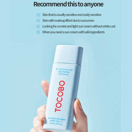TOCOBO | Bio Watery Sun Cream SPF50+ PA++++-  50 ml