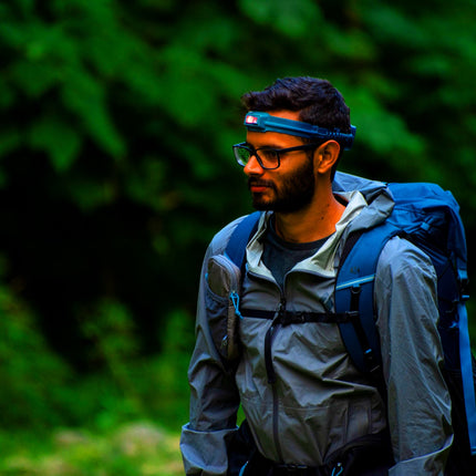 BioLite HeadLamp 425 (teal) - Revolutionäre Stirnlampe mit 425 Lumen, Li-Ion Akku und USB-C von BioLite